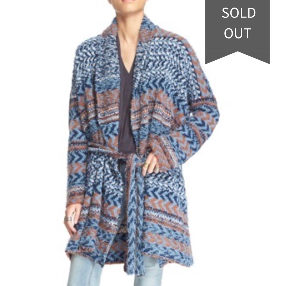 Oversized Comfy Cardigan w/ Belt